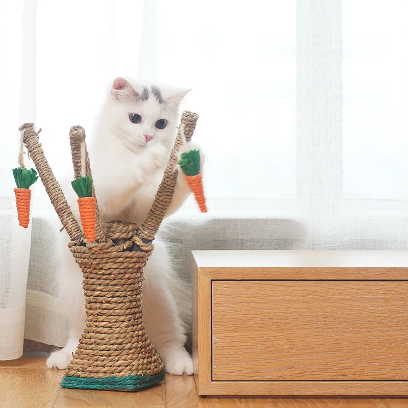

Cat Scratcher Cat Tree Tower Scratching Climbing Post Funny Bite-resistant Cat Climbing Frame Grinding Claw Post Pet Supplies
