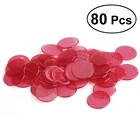 20304080 шт. прозрачные счетчики, подсчет чипов бинго, пластиковые маркеры, товары для бинго, покерные чипы, маркеры для казино бинго