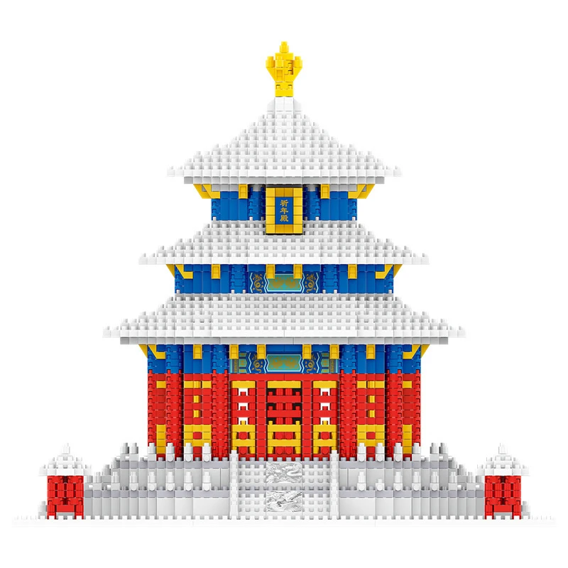 Микро кирпичи мини архитектурные блоки набор моделей для строительства