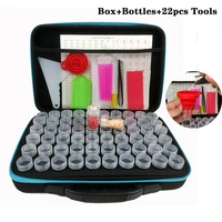 7 colors 3060 bottles diamond painting storage box tools sets diamond embroidery accessories mosaic container holder bag