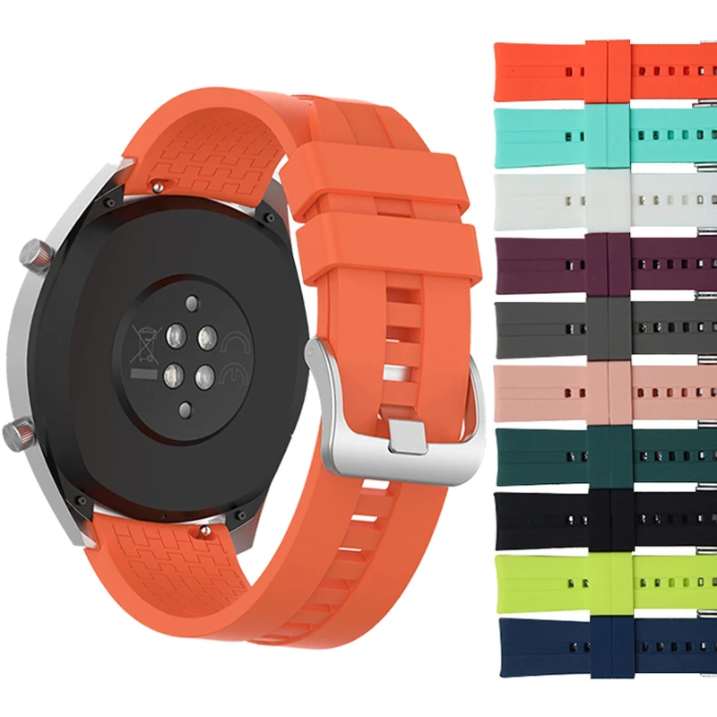 

Ремешок силиконовый для Realme Watch 2 S Pro, быстросъемный браслет с металлической пряжкой для наручных часов Realme
