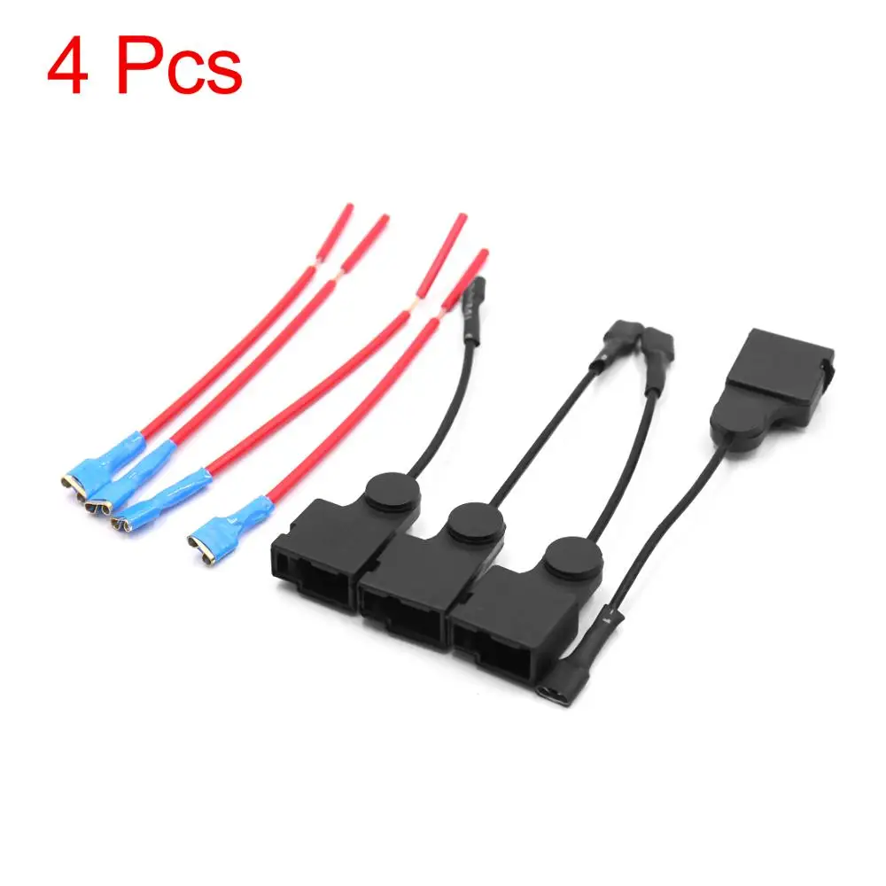 Uxcell 2 шт. пластиковый автомобильный звуковой динамик адаптер жгут проводов