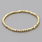 Shinus мужские Braclet позолоченные браслеты для женщин ювелирные изделия 2020 модные квадратные бисерные ювелирные изделия браслет из бисера оптовая продажа