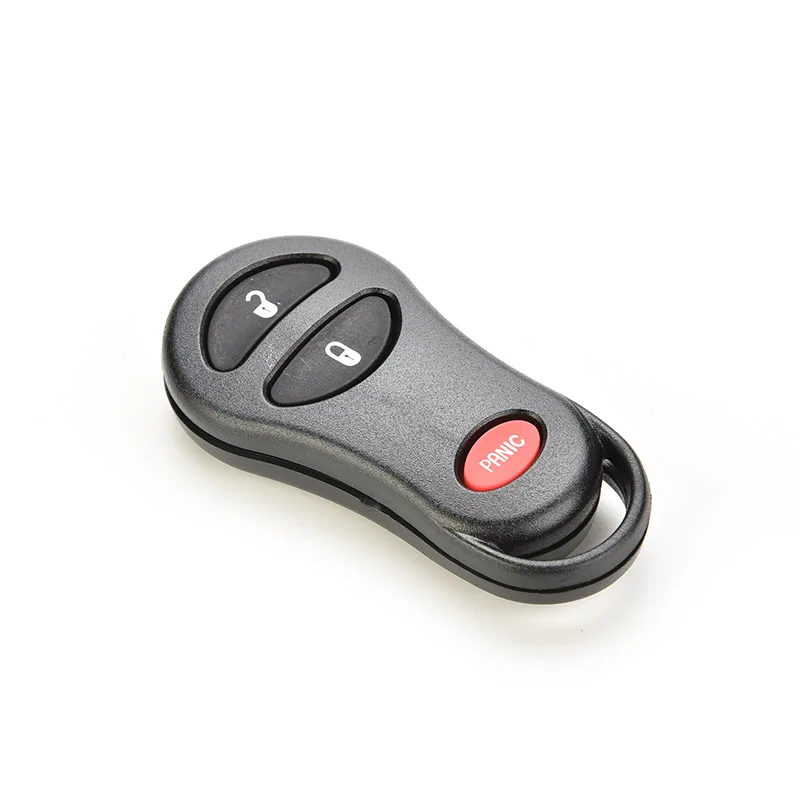 2 кнопки + 1 Panic Keyless удаленный чехол Брелок-кармашек для Chrysler Voyager PT Cruiser Dodge Ram Dakota