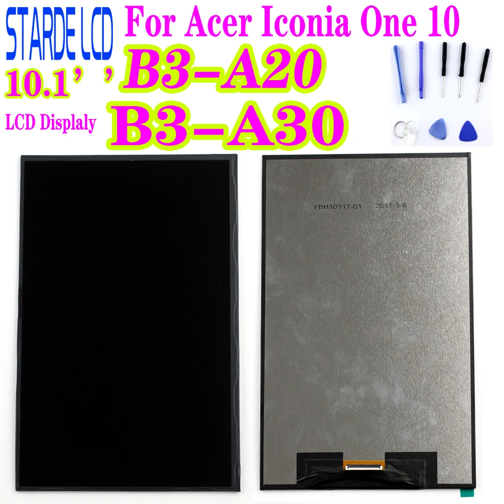 Запасной ЖК дисплей STARDE для Acer Iconia ONE 10 B3 A20 A5008 A30 A6003 запасной экран с бесплатными