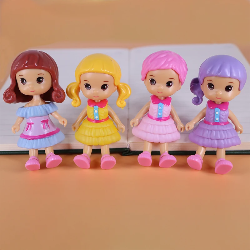 Карманные куклы с фруктами и ароматом 9 см 1 шт. ПВХ съемная одежда волосы