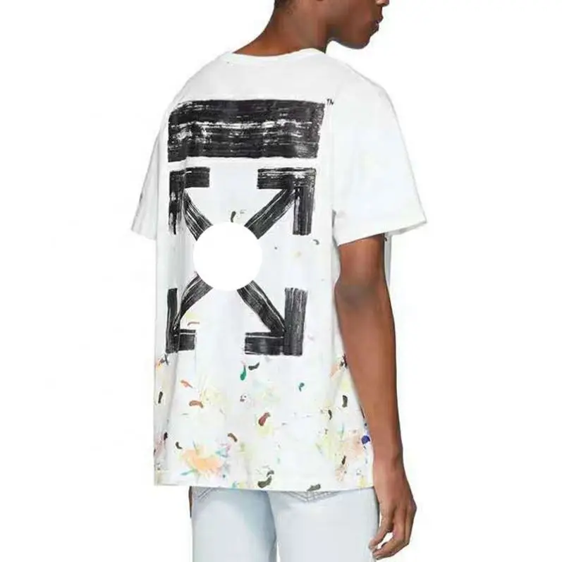 

2021 newest model brand T shirts for men oversize luxury famous brand woven men's T-shirts