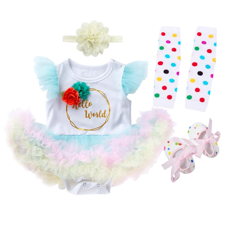 My 1st/одежда на первый День рождения летняя одежда для малышей костюмы маленьких