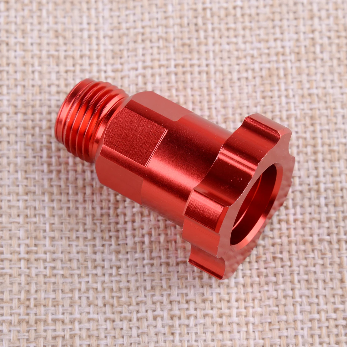 

M16*1.5mm External Thread Aluminum fit for PPS Adapter Spray Cup Connector Pot Joints Red