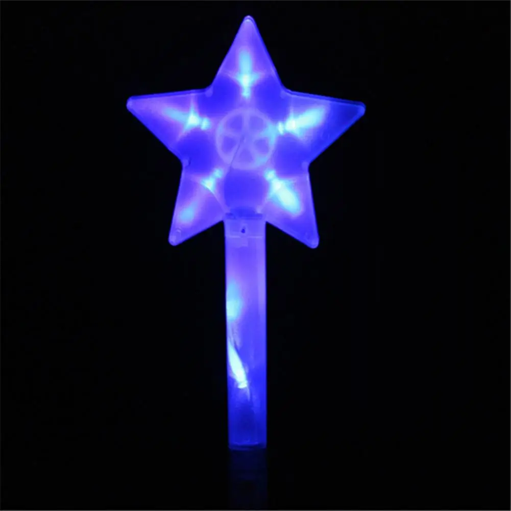 

Star Shape Light Up Stick LED Concert Party Decorative Glowing Wands Rod Gift