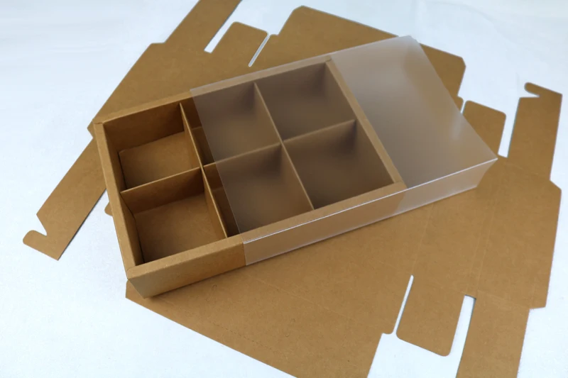 21 8*14 5*4 8 см коричневый крафт бумага коробка для лунных пряников яичный желток