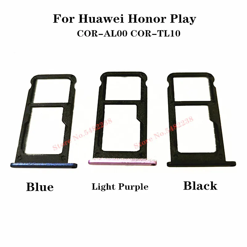 

Рамка-держатель для SIM-карты Huawei Honor Play 100% COR-AL00, COR-TL10
