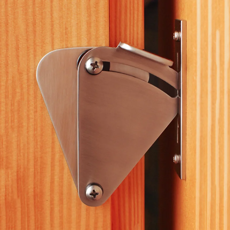 One Set Stainless Steel Lock for Sliding Barn Door Wood Latch Gate Doors Easy DIY DIN889 | Обустройство дома