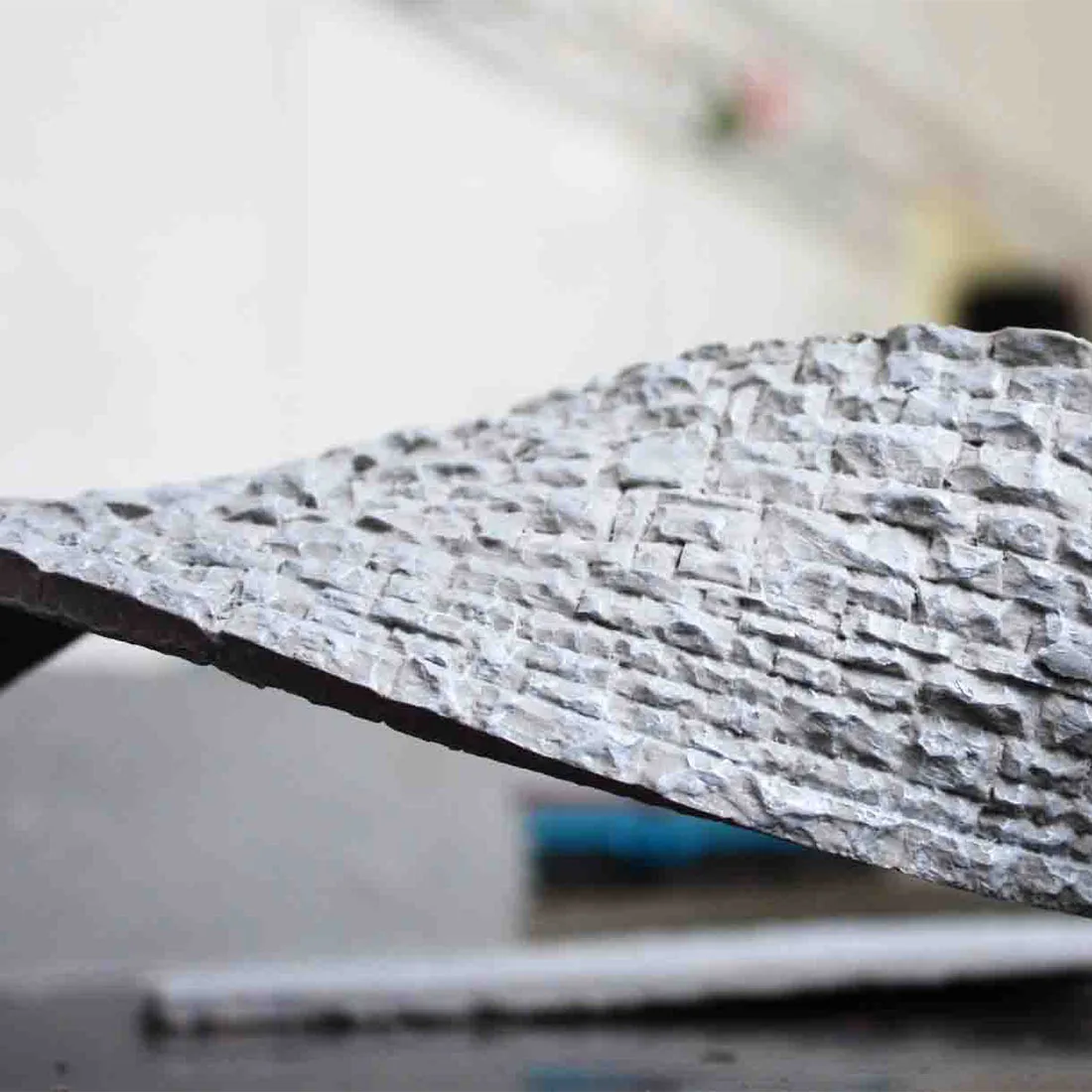 

1:87 HO Scale Train Model Railroad Protection Slope Railway Wall Accessories