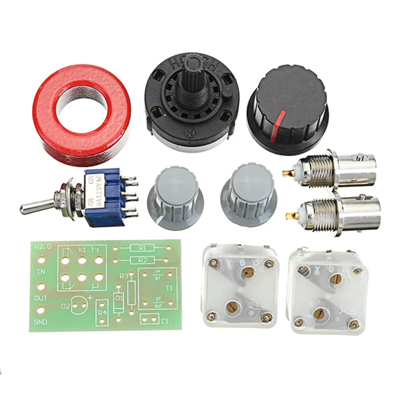 Недавно 1-30 МГц VSWR DIY ручной работы антенна тюнер в комплекте Q9 Тип инструменты