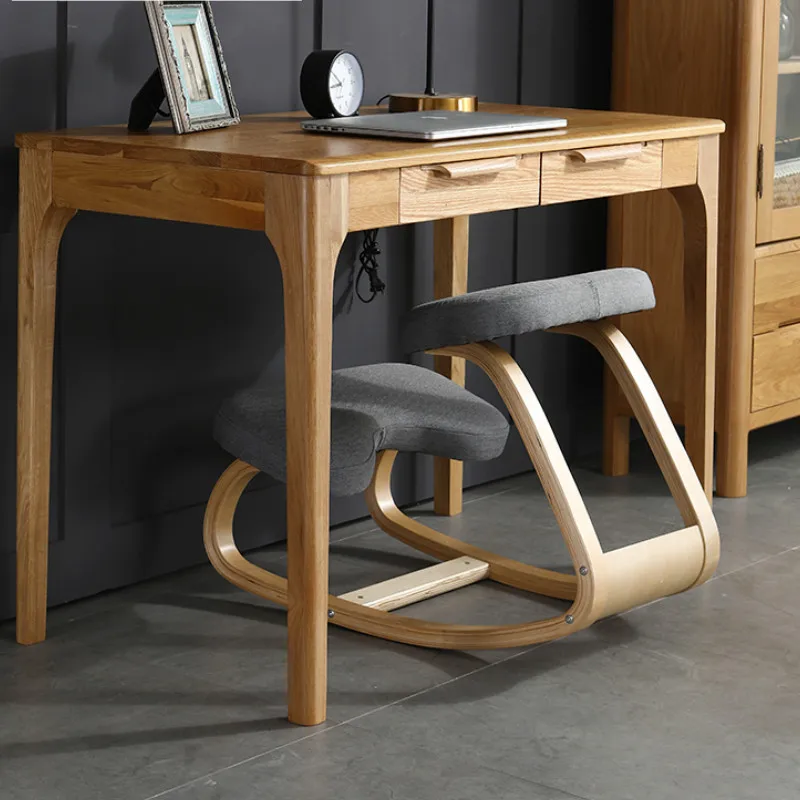 

Kid Sit Posture Correct Kneel Chair Anti-Hunchback Stool Office Computer Chair Aged Waist Pain Post-natal Recovery Rocking Chair