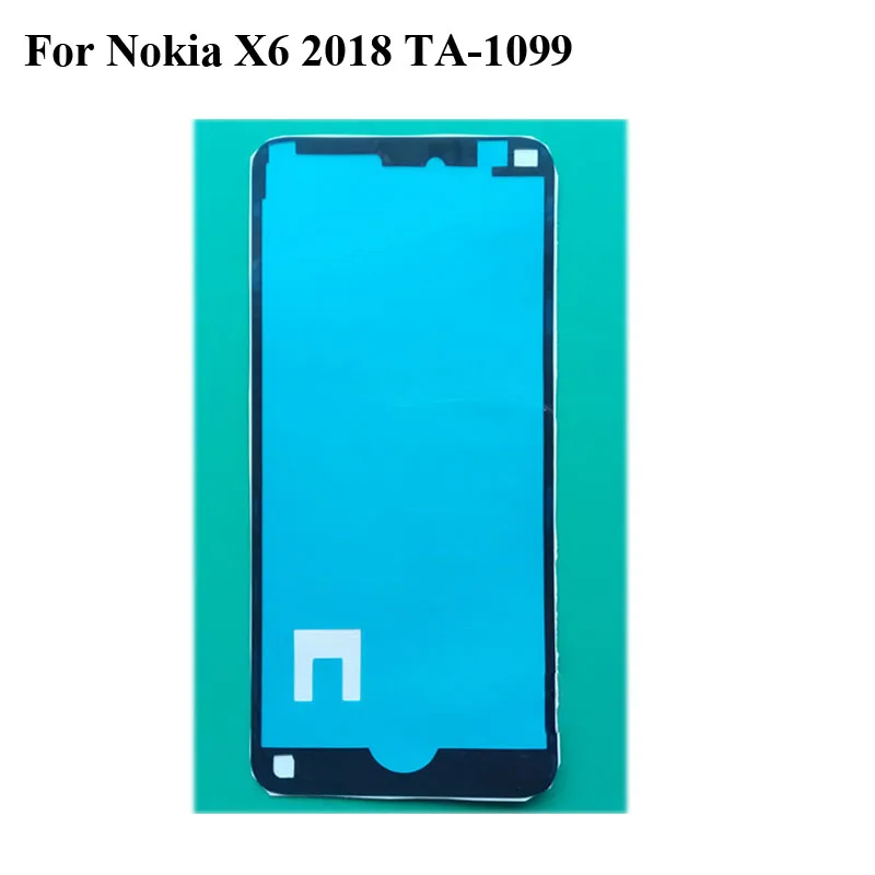 2 шт. клейкая лента для Nokia X6 X 6 2018 TA 1099 3M клей спереди поддерживающая рамка ЖК