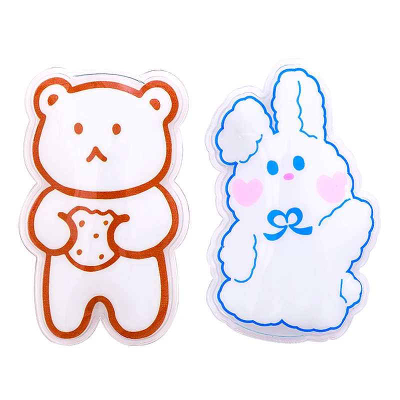 

Mini Winter Reusable Gel Hand Warmer Cute Cartoon Instant Self Heating Pack Warmer Portable Hot Water Bags