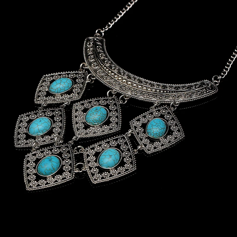 Цыганское этническое хиппи богемное тибетское ожерелье в этническом стиле