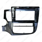 9-дюймовая Автомобильная панель для приборной панели, двойная Din DVD рамка, декоративный комплект, панель приборной панели подходит для Mitsubishi Outlander 3 2018-2021 рамка