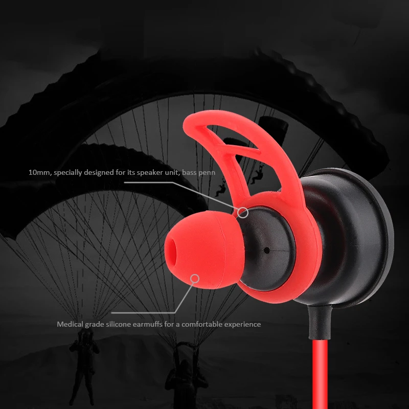 IG-Pc игровая гарнитура с микрофоном в ухо бас шумоподавление наушники для