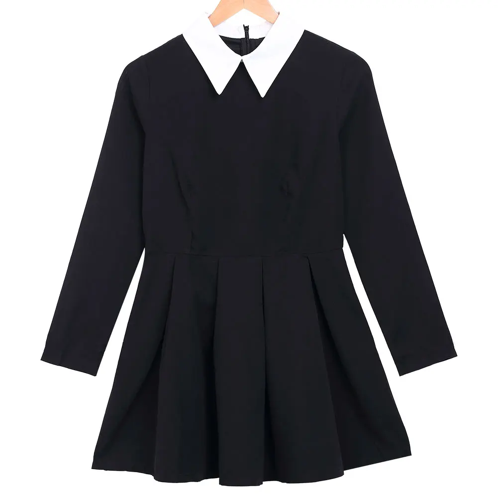 Женское весенне осеннее платье повседневные платья с длинным рукавом для