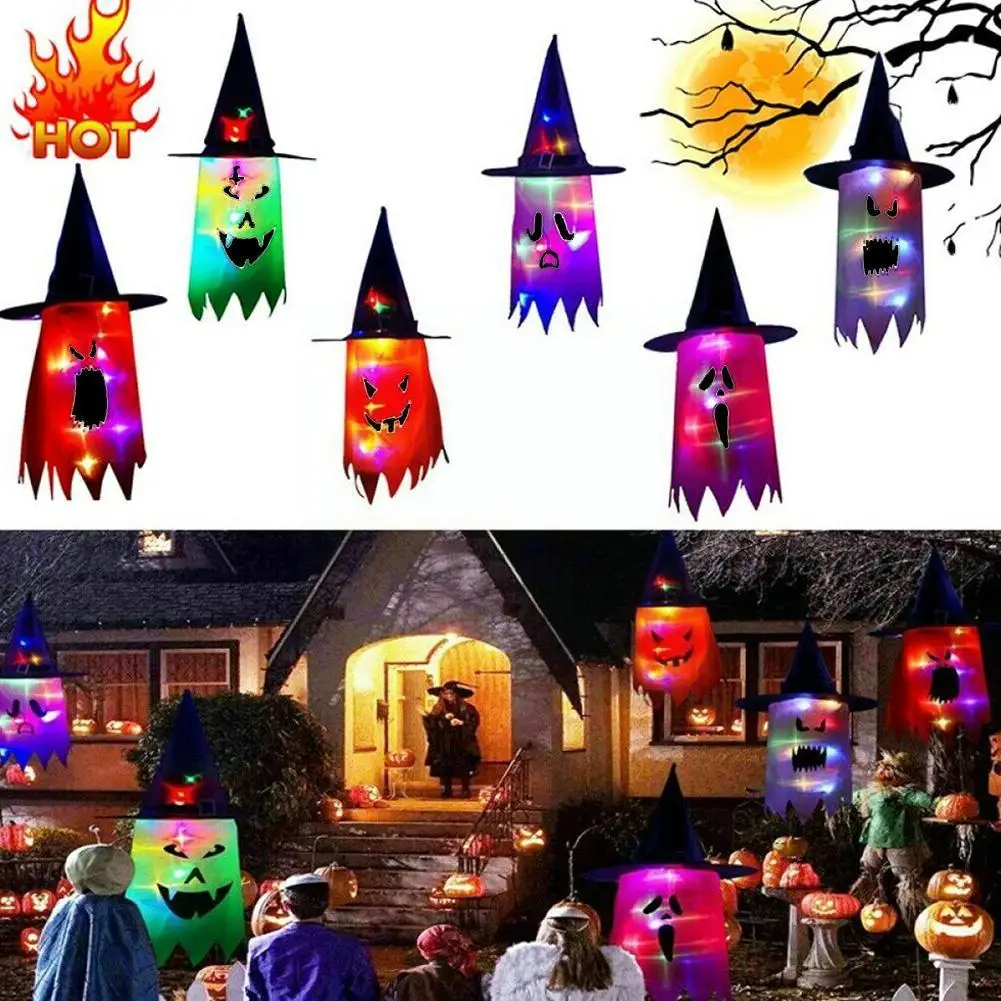 Люминесцентная шапка со светодиодной подсветкой на Хэллоуин может быть как