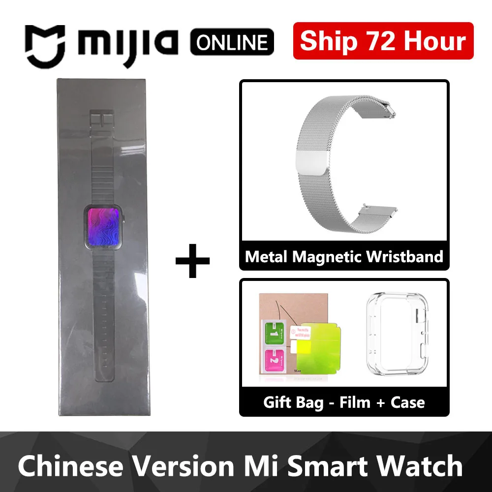 Новые смарт-часы Xiaomi, gps, NFC, wifi, ESIM, браслет для телефонных звонков, наручные часы, спортивные, Bluetooth, фитнес, пульсометр, трекер MIUI - Цвет: Black with Strap