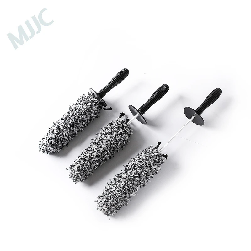 

3PCS/Set Mjjc Microfiber Wheel Detailing Cleaning Brushes Home Accessories for Car
