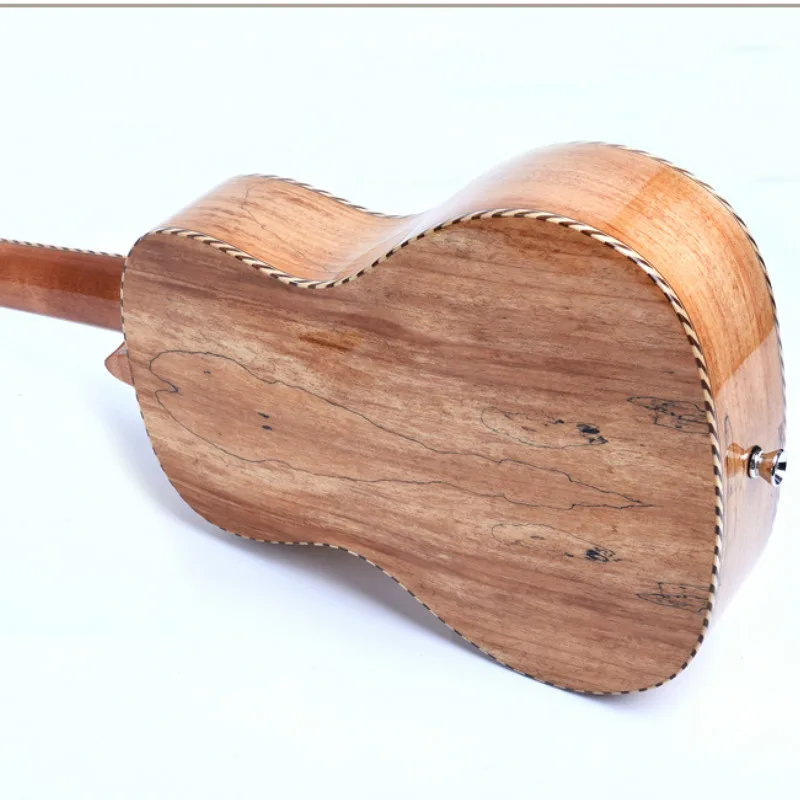 Гавайские гитары 24 26 дюймов Твердая ель Deadwood Mini Electri Tenor акустические 4 струны Ukelele