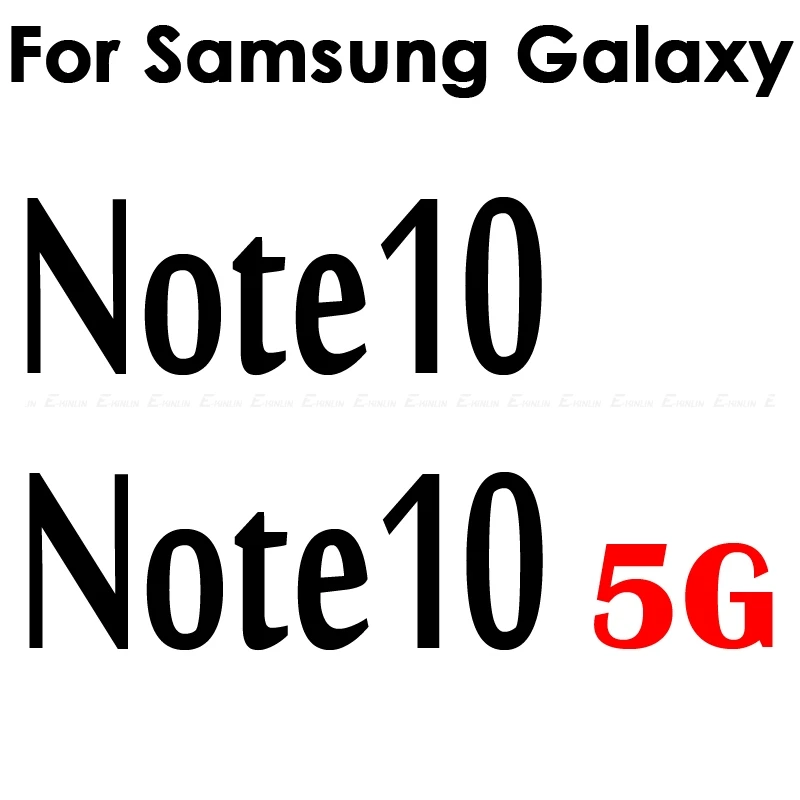 Note 10 Мягкая 3D Защитная пленка из углеродного волокна для samsung Galaxy Note 10, 9, 8, S10e, S10, 5G, S9, S8 Plus, защита заднего экрана без стекла - Цвет: Note 10