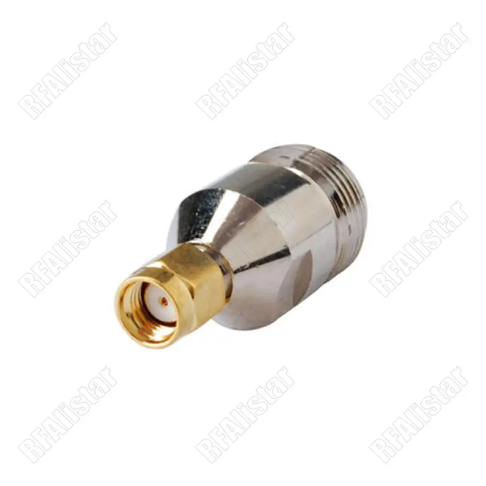 10 Pieces N Female Jack to RP-SMA Male Plug Straight RF Connector Adapter Converter SMA-N Good Quality New Adaptor | Обустройство