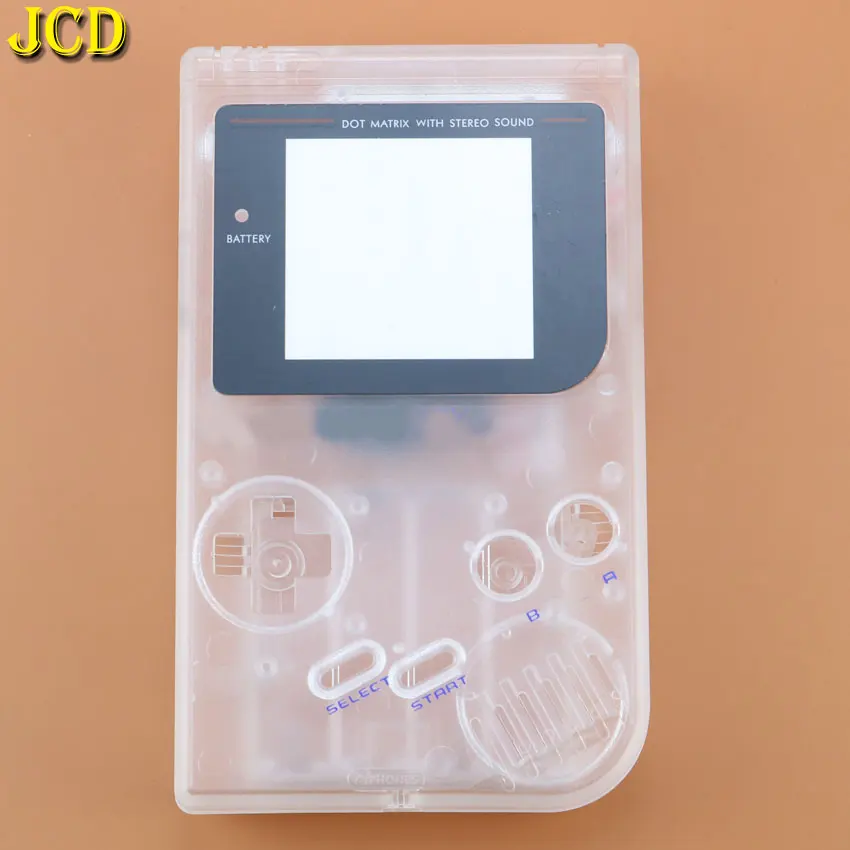 JCD 1 шт. 15 цветов для GameBoy Классическая игра замена пластиковая оболочка Крышка для Nod GB консоль DIY полный корпус для GB чехол - Цвет: E