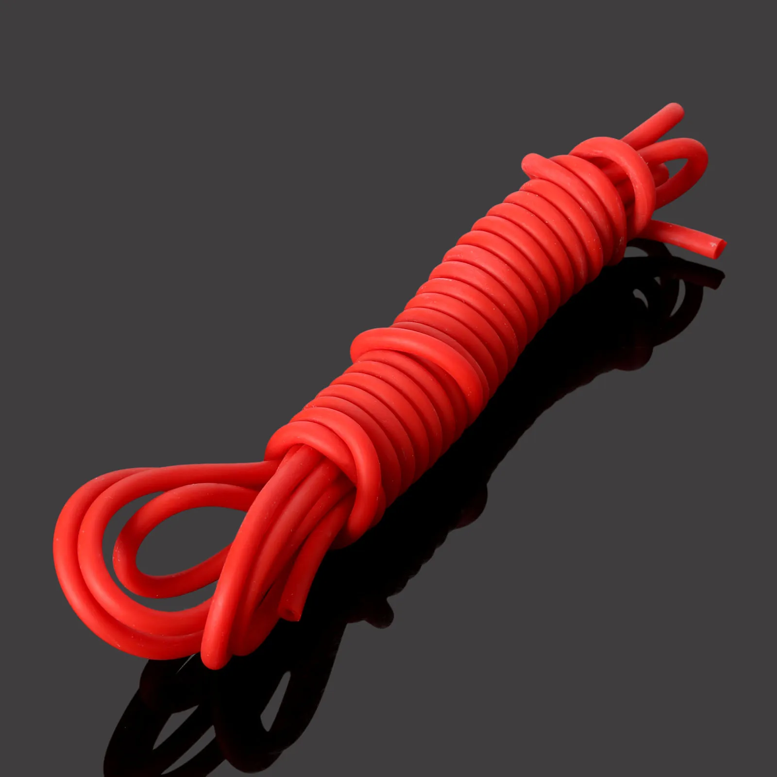 Красный Прочный 3060 натуральный латекс эластичный Запчасти резинкой трубки