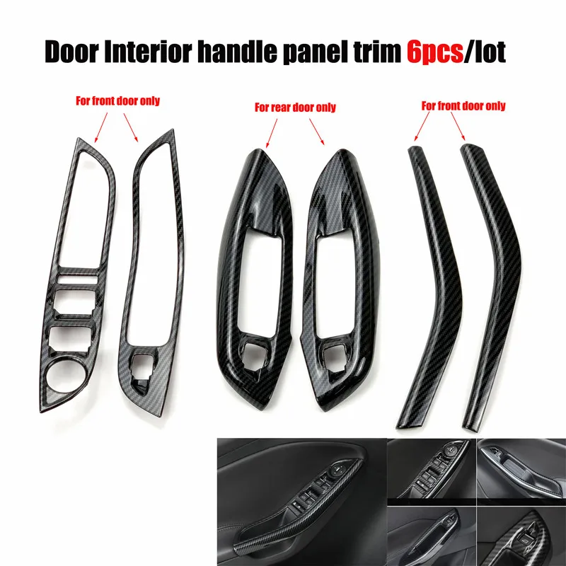 DoColors чехол для ключа стайлинга автомобиля Дверная ручка обзор зеркальный