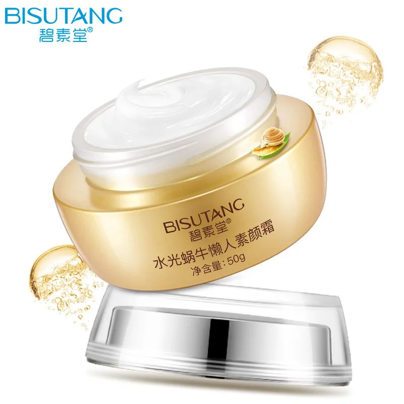 BISUTANG Snail essence крем с гиалуроновой кислотой Омолаживающий увлажняющий коллагеном