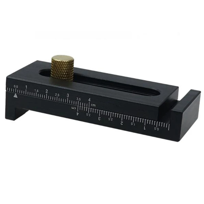 Мини Измеритель зазора 5 40 мм глубина измерительная линейка алюминиевый