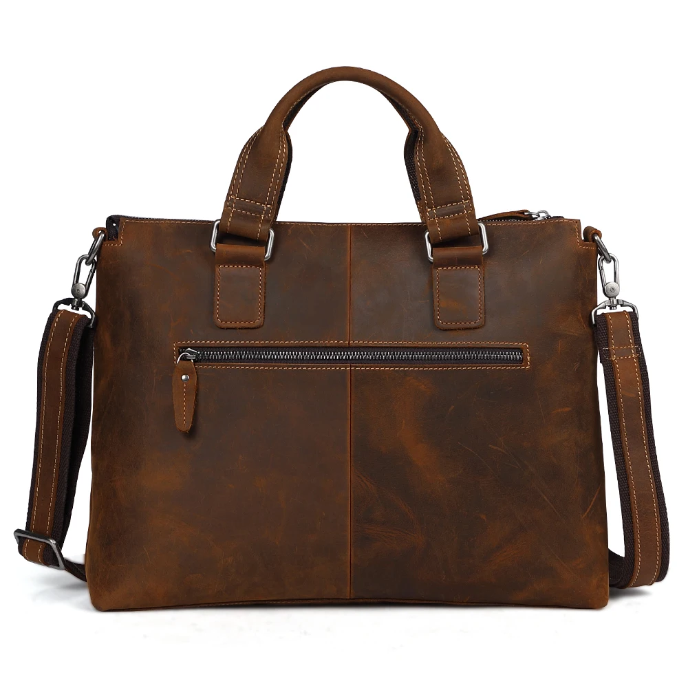 JOGUJOS Роскошный дизайнерский мужской портфель s из натуральной кожи обновленный