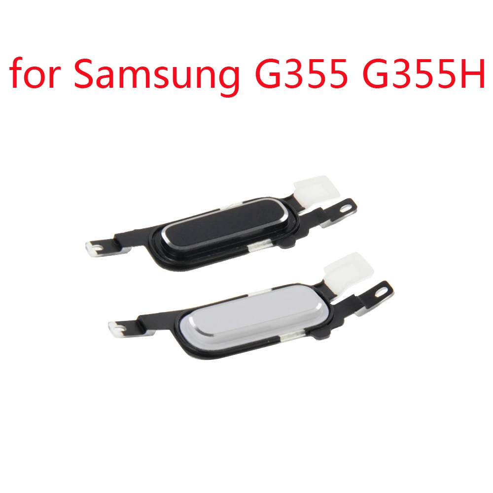 

Home Button For Samsung Core 2 G355 G355H Original Phone New Housing Menu Return Key Button Replacement Repair Part Black White