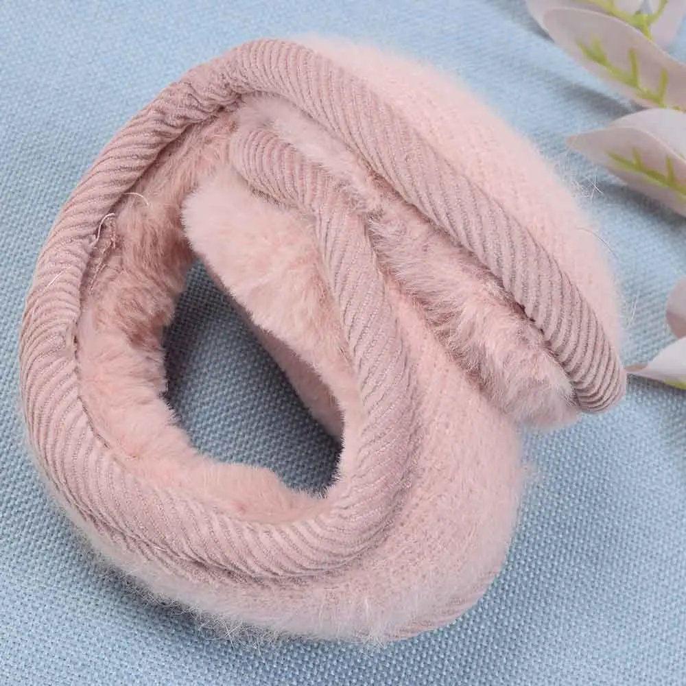 

Winter Unisex Men & Women Fleece Warmer Earmuff Warm Plush Cloth Ear Muffs Cover Earwarmers Ear Muffs Earlap Solid Color