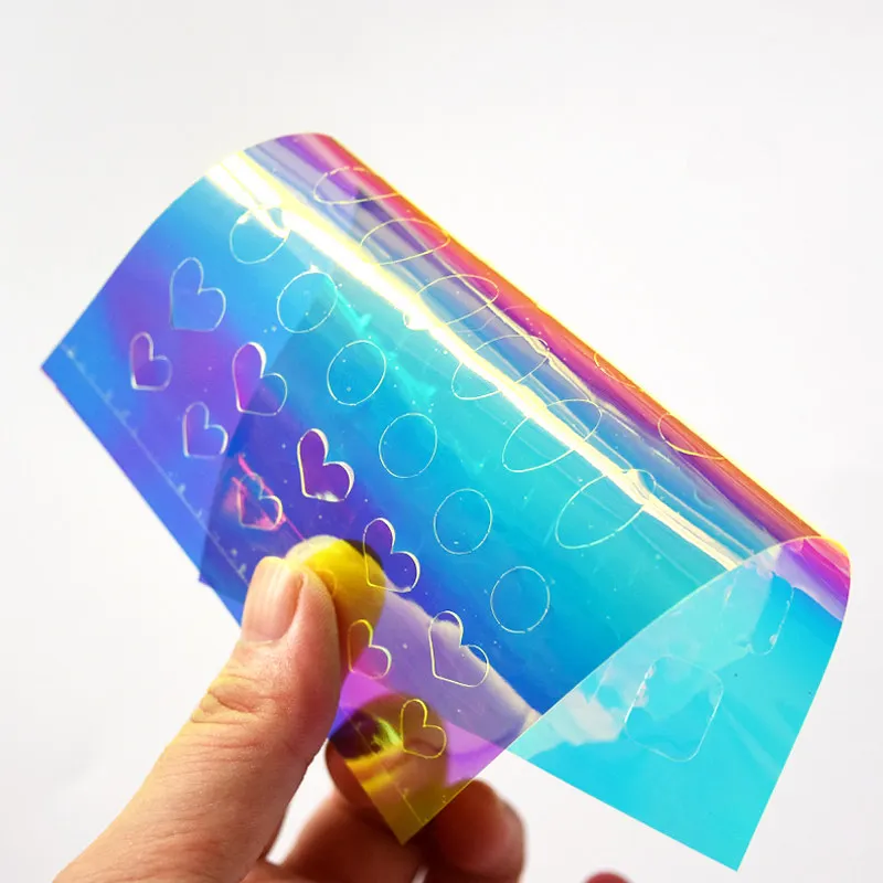 11 листов японских наклеек для ногтей с изображением льда и Авроры наклейки не