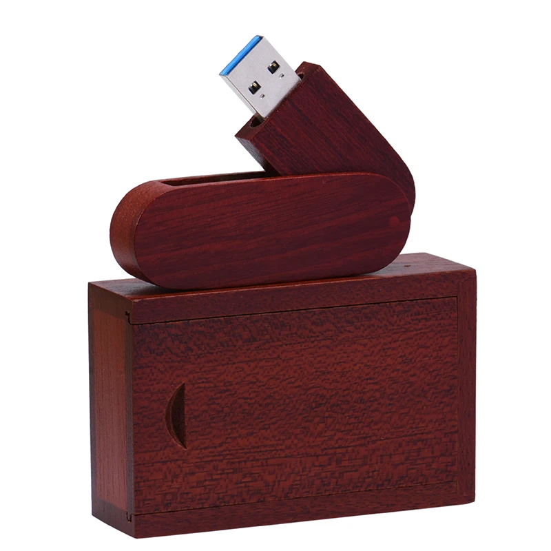 rose with box SHANDIAN деревянный портативный деревянный USB флеш-накопитель, 4 ГБ, 8 ГБ, 16 ГБ, 32 ГБ, 64 ГБ, USB 2,0, карта памяти, u-образный диск, свадебные подарки - Цвет: rose with box
