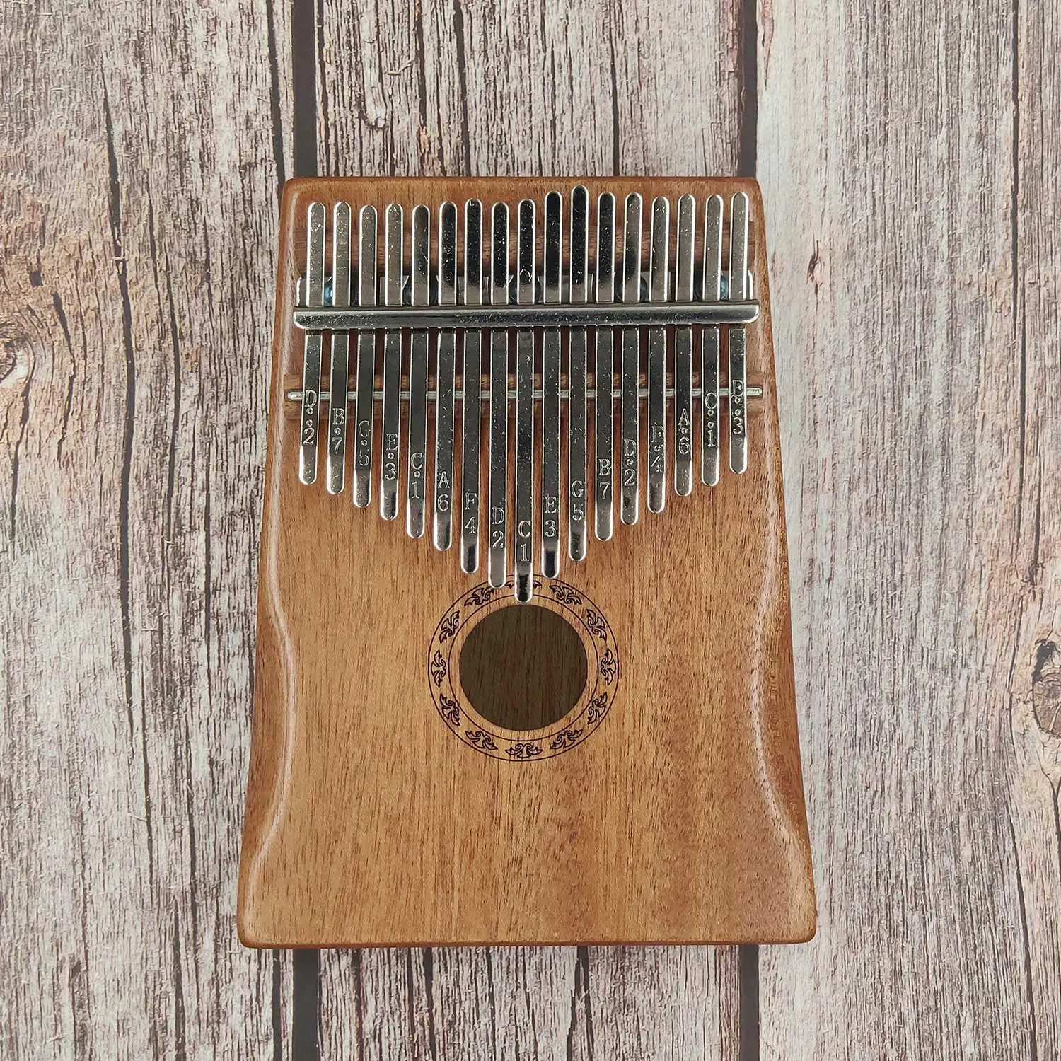 Высококачественный музыкальный ключ 17 ключей Африканский для игр в виде