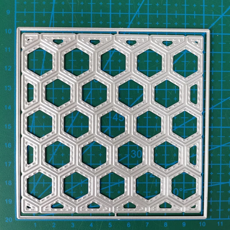 Новый креативный Стёганое одеяло сетка металлические штампы трафарет для DIY