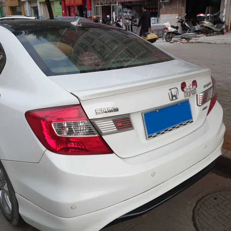 Спойлер для Honda Civic 2012 2013 задний спойлер багажника высококачественный