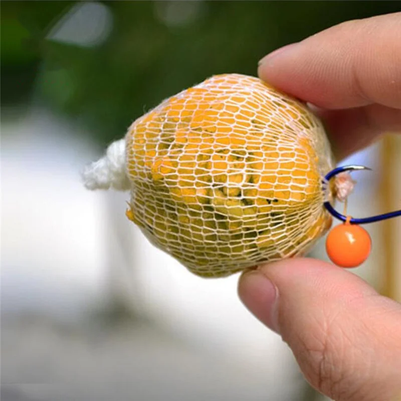 5 м PVA растворимые узкие рыболовные сети пополнения приманки Рождественский