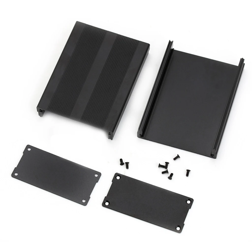 Алюминиевый корпус PCB для приборов сделай сам электронного проекта чехол 100*76*35