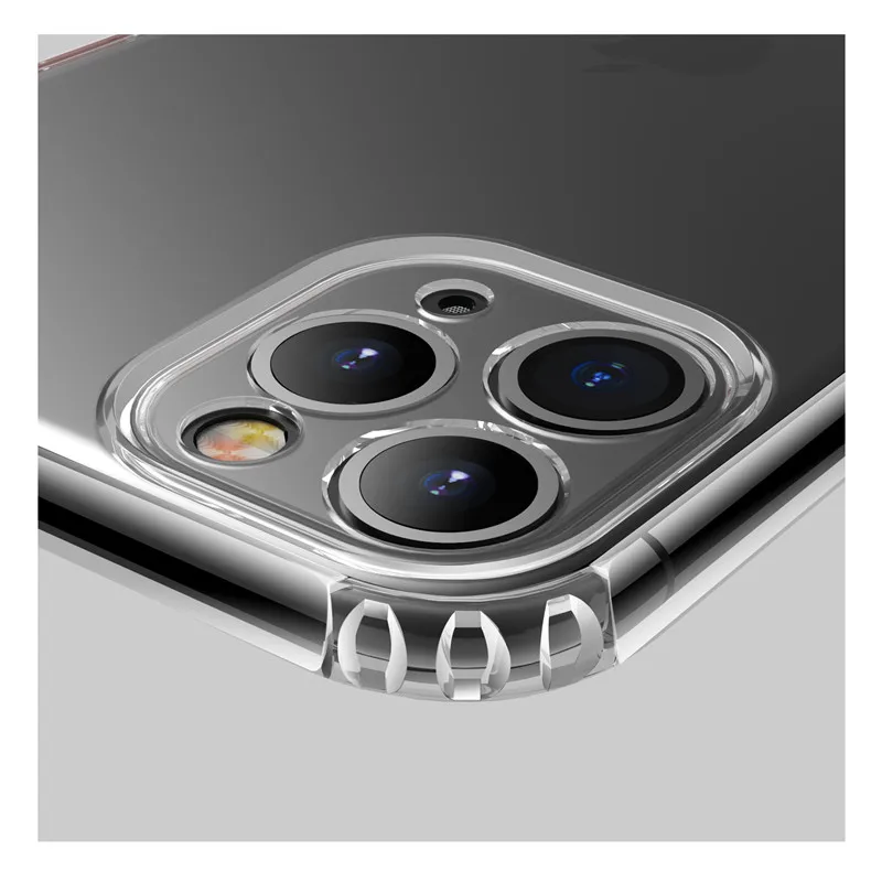 

Luxury High-End Transparent Contrast Color Anti-Drop Mobile Phone Case For IPhone12 11 Pro Max 7 8 Plus SE X XS XR XSMAX