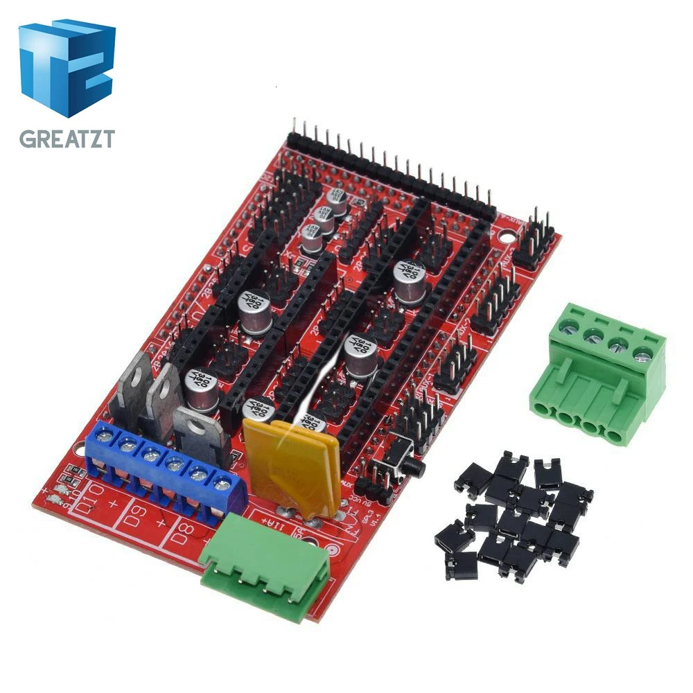 GREATZT 1 шт. RAMPS 4 панель управления для 3D принтера Reprap MendelPrusa Arduino|brand new|new arrivalramps 1.4 |