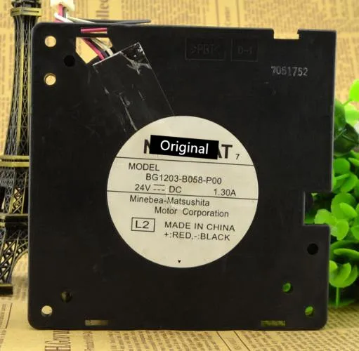 100% рабочий телефон, постоянный ток 24 В, 12033 А, 120 дюйма, 12 см, мм, турбонагнетатель, серверные Охлаждающие вентиляторы